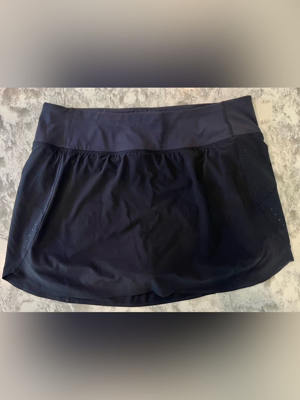 Athleta Black Circle Athletic Skort